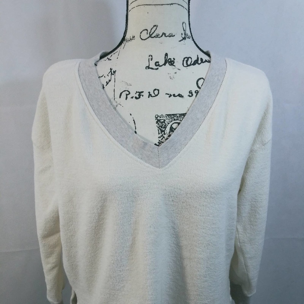 GREY STATE LORI TERRY SWEATSHIRT TOP 2 - Picture 4 of 9
